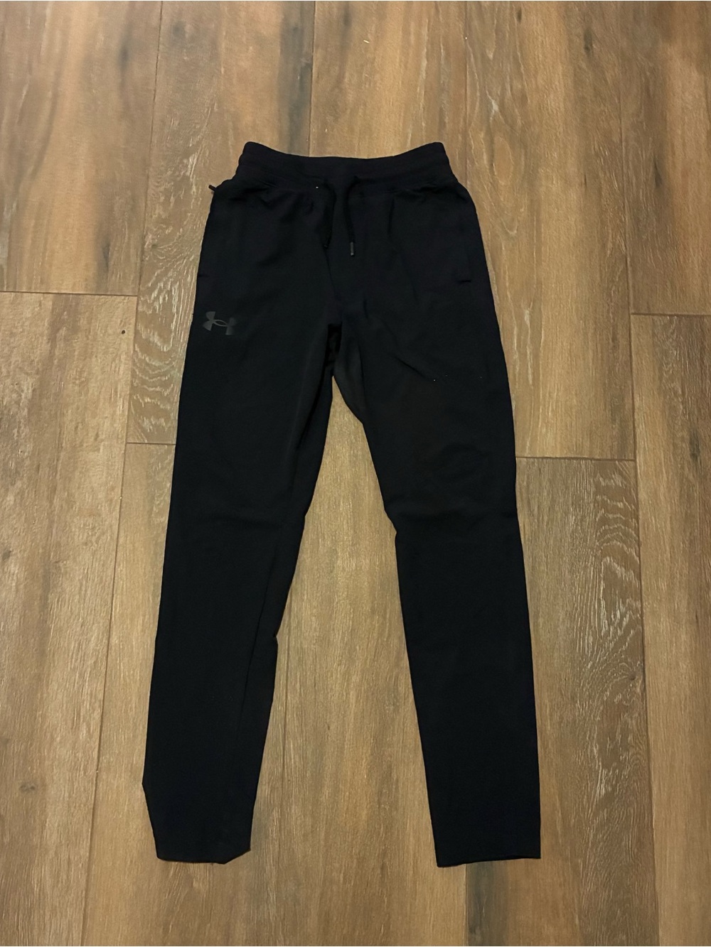 Under Armour Black Slim Tapered Jogger Sweatpants